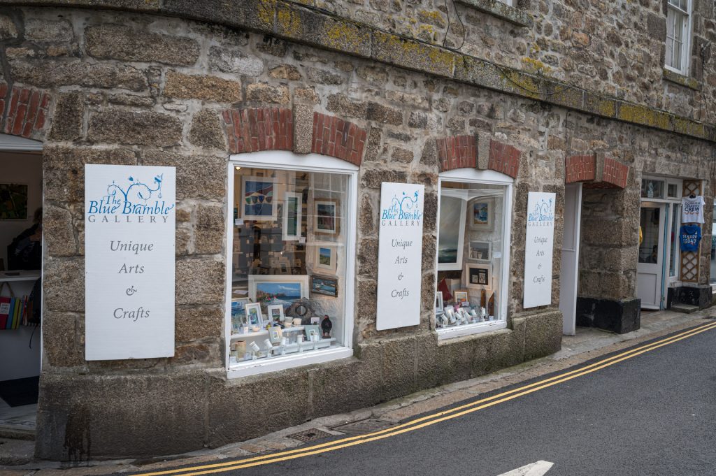 BlueBrambleGallery01 The Blue Bramble Gallery Market Place St Ives